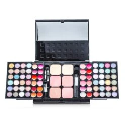 Cameleon MakeUp Kit 396 (48x Eyeshadow, 24x Lip Color, 2x Pressed Powder, 4x Blusher, 5x Applicator) -Fresh Beauty Store 08955868514 2