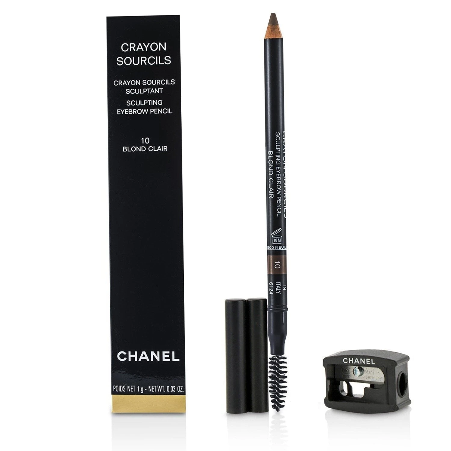 Chanel Crayon Sourcils Sculpting Eyebrow Pencil - # 40 Brun Cendre 1g/0.03oz 7 Chanel Crayon Sourcils Sculpting Eyebrow Pencil - # 40 Brun Cendre 1g/0.03oz - Image 5