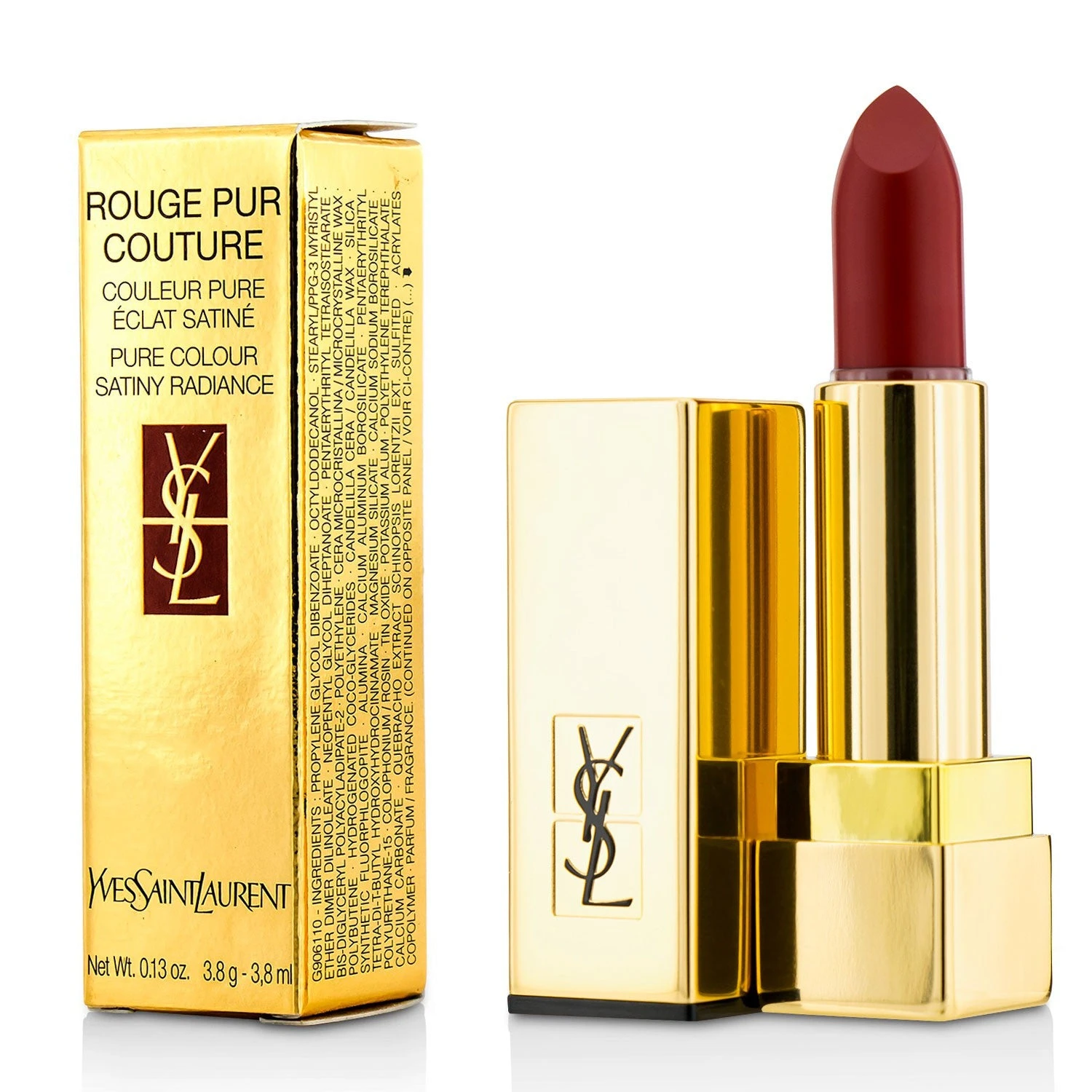 Yves Saint Laurent Rouge Pur Couture The Mats - # 207 Rose Perfecto 3.8g/0.13oz 7 Yves Saint Laurent Rouge Pur Couture The Mats - # 207 Rose Perfecto 3.8g/0.13oz - Image 5