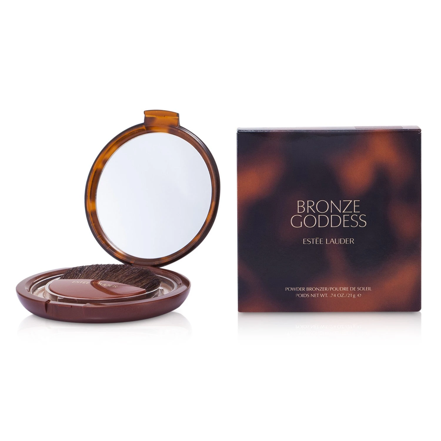 Estee Lauder Bronze Goddess Powder Bronzer - # 03 Medium Deep 21g/0.74oz 4 Estee Lauder Bronze Goddess Powder Bronzer - # 03 Medium Deep 21g/0.74oz - Image 2
