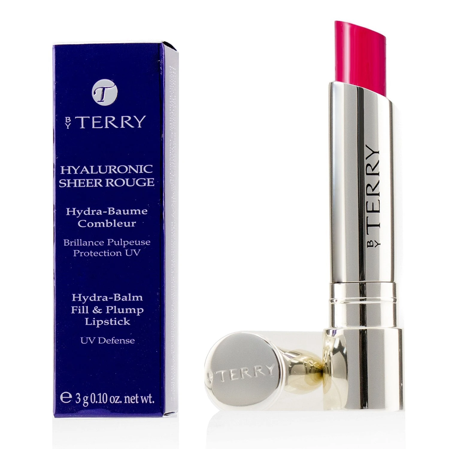By Terry Hyaluronic Sheer Rouge Hydra Balm Fill & Plump Lipstick (UV Defense) - # 17 Zest Shot 3g/0.1oz 10 By Terry Hyaluronic Sheer Rouge Hydra Balm Fill & Plump Lipstick (UV Defense) - # 17 Zest Shot 3g/0.1oz - Image 8