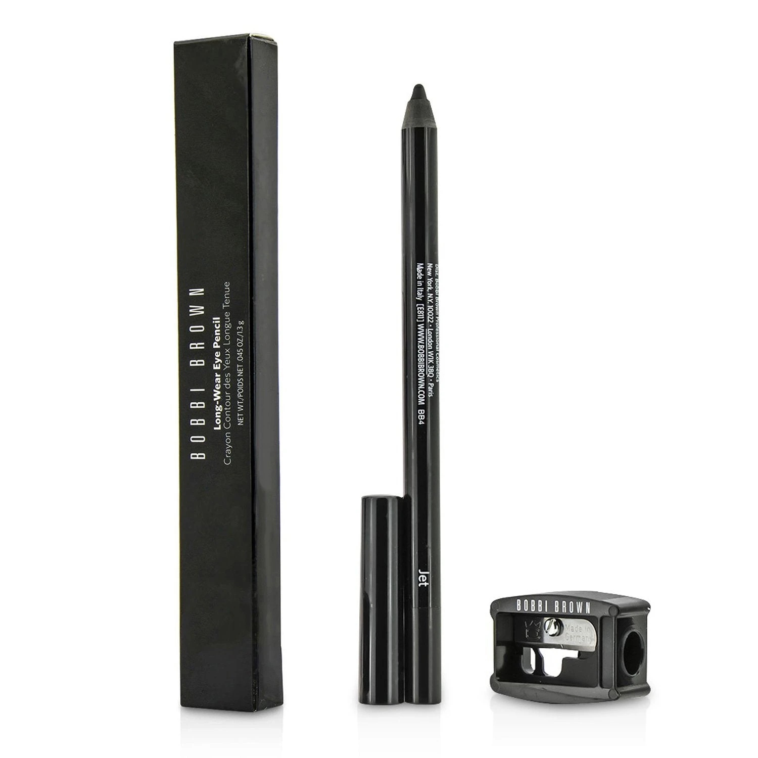 Bobbi Brown Long Wear Eye Pencil - # 01 Jet 1.3g/0.045oz 4 Bobbi Brown Long Wear Eye Pencil - # 01 Jet 1.3g/0.045oz - Image 2