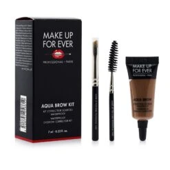 Make Up For Ever Aqua Brow Kit - #30 Dark Brown 7ml/0.23oz -Fresh Beauty Store 17271713602 1 fe7172f2 5f43 4b5a 941a 01f55eeb27a3