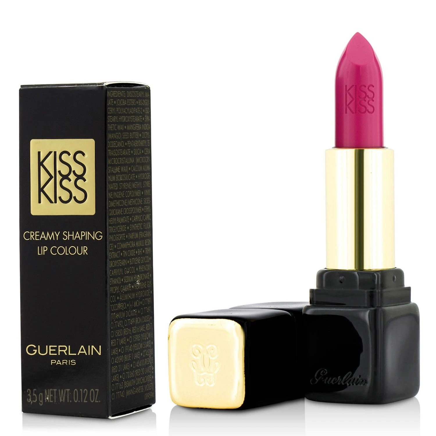 Guerlain KissKiss Shaping Cream Lip Colour - # 370 Lady Pink 3.5g/0.12oz 16 Guerlain KissKiss Shaping Cream Lip Colour - # 370 Lady Pink 3.5g/0.12oz - Image 14