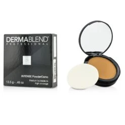 Dermablend Intense Powder Camo Compact Foundation (Medium Buildable To High Coverage) - # Caramel 13.5g/0.48oz -Fresh Beauty Store 17674800002