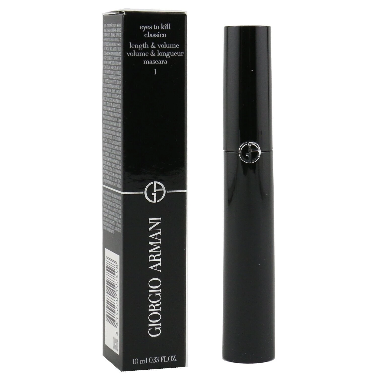 Giorgio Armani Eyes To Kill Classico Length & Volume Mascara - # 1 (Black) 10ml/0.33oz 4 Giorgio Armani Eyes To Kill Classico Length & Volume Mascara - # 1 (Black) 10ml/0.33oz - Image 2