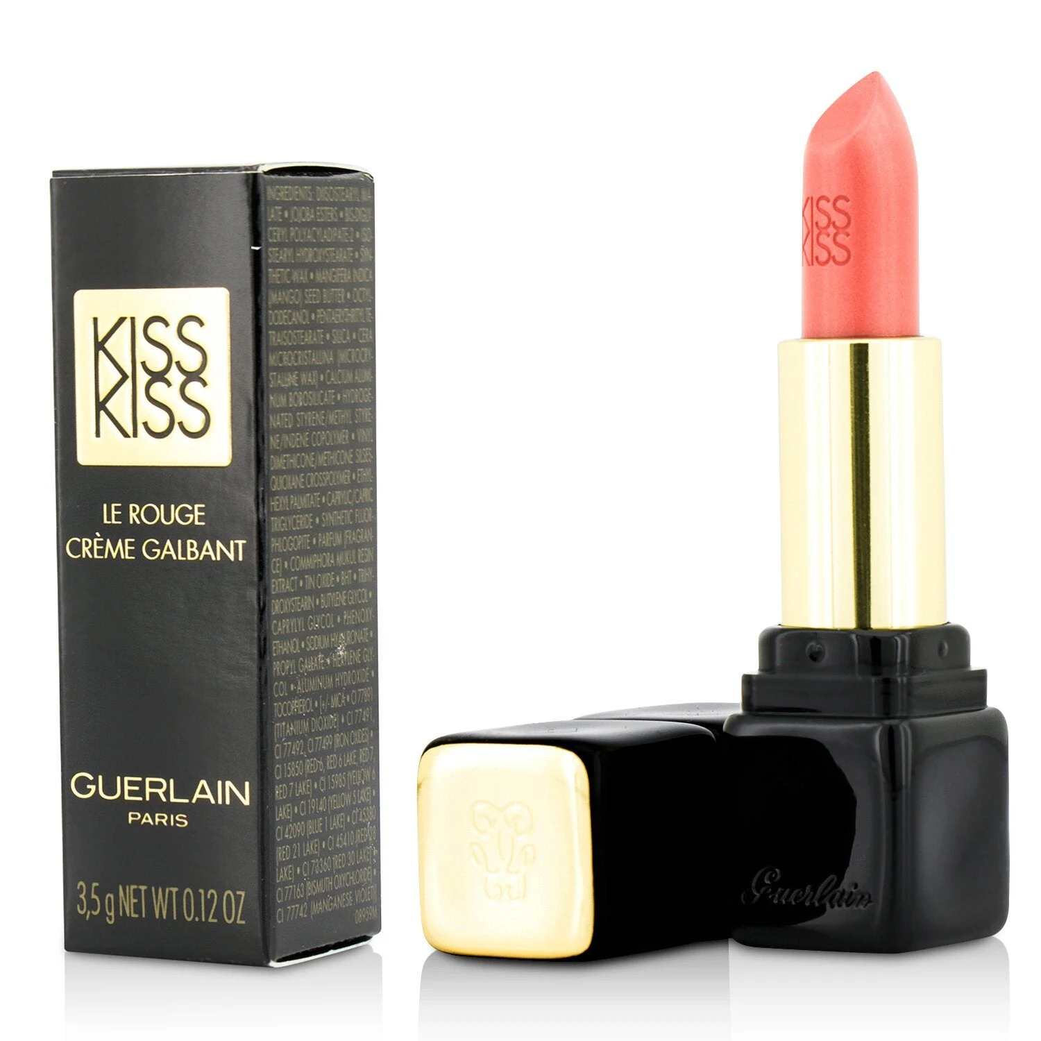 Guerlain KissKiss Shaping Cream Lip Colour - # 370 Lady Pink 3.5g/0.12oz 3 Guerlain KissKiss Shaping Cream Lip Colour - # 370 Lady Pink 3.5g/0.12oz