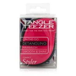 Tangle® Teezer Tangle Teezer Compact Styler On-The-Go Detangling Hair Brush - # Pink Sizzle 1pc