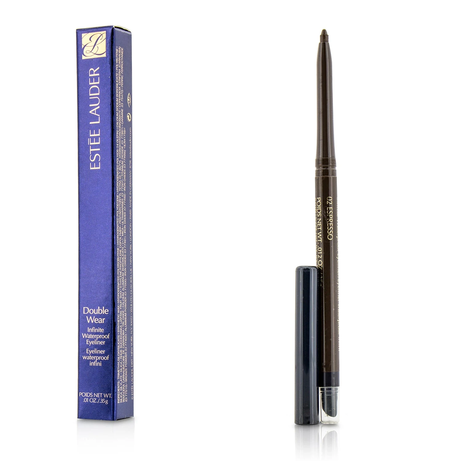 Estee Lauder Double Wear Infinite Waterproof Eyeliner - # 01 Kohl Noir 0.35g/0.012oz 6 Estee Lauder Double Wear Infinite Waterproof Eyeliner - # 01 Kohl Noir 0.35g/0.012oz - Image 4