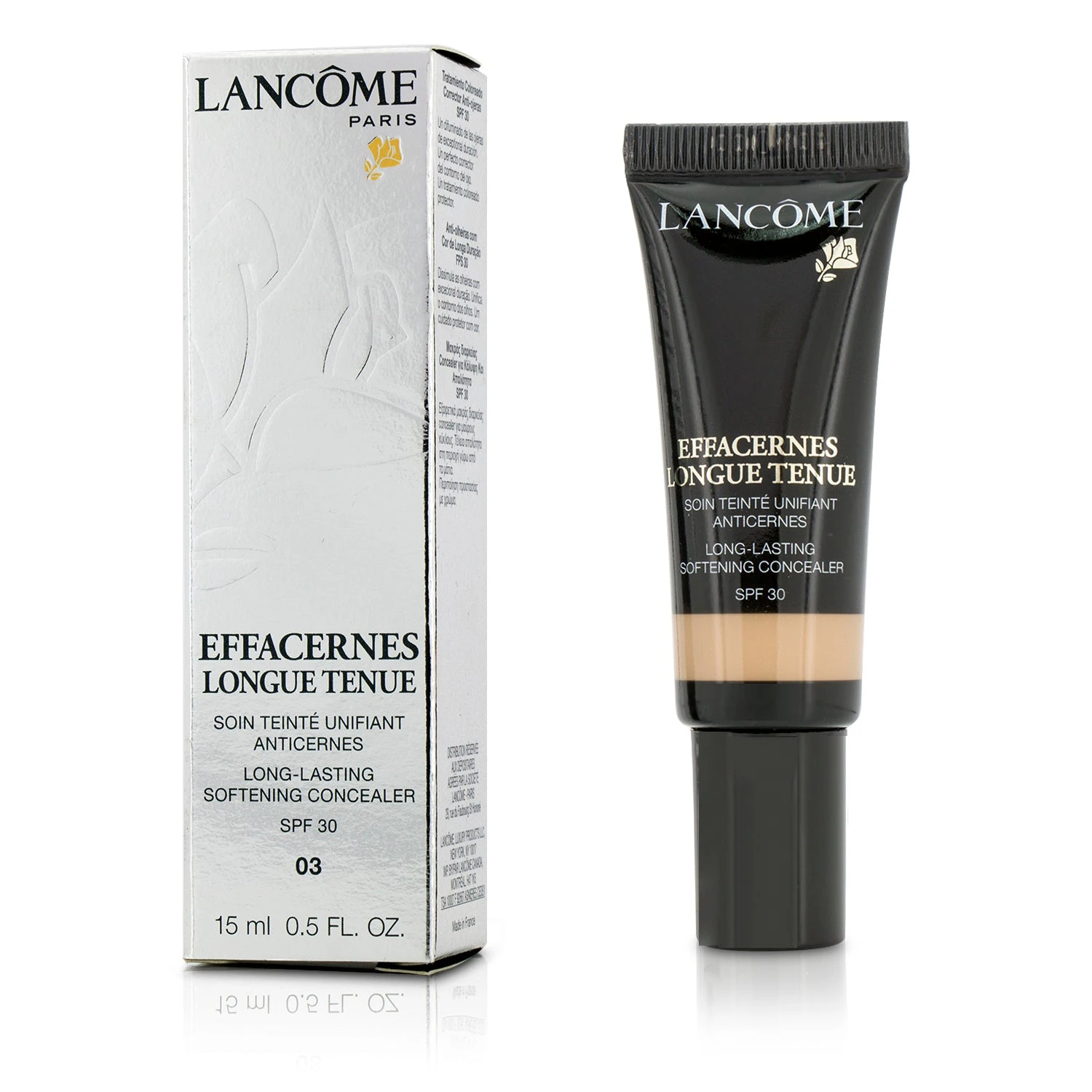 Lancome Effacernes Long Lasting Softening Concealer SPF30 - #015 Beige Naturel 15ml/0.5oz 11 Lancome Effacernes Long Lasting Softening Concealer SPF30 - #015 Beige Naturel 15ml/0.5oz - Image 9