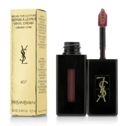 Yves Saint Laurent Rouge Pur Couture Vernis A Levres Vinyl Cream Creamy Stain - # 418 Purple Sound 5.5ml/0.18oz -Fresh Beauty Store 20625181702 41f2980a 201b 4a0c 9e73 030f68c7c409