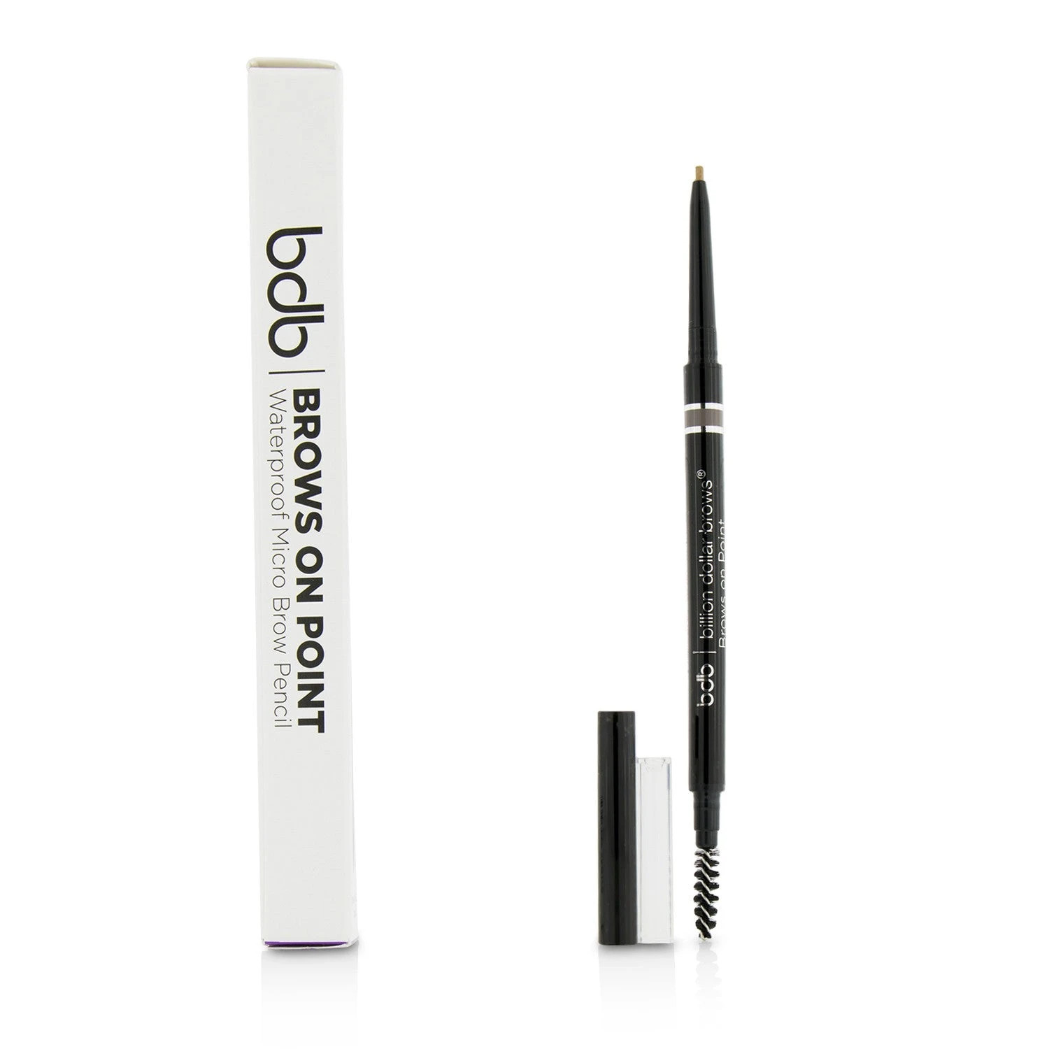 Billion Dollar Brows Brows On Point Waterproof Micro Brow Pencil - Light Brown 0.045g/0.002oz 4 Billion Dollar Brows Brows On Point Waterproof Micro Brow Pencil - Light Brown 0.045g/0.002oz - Image 2