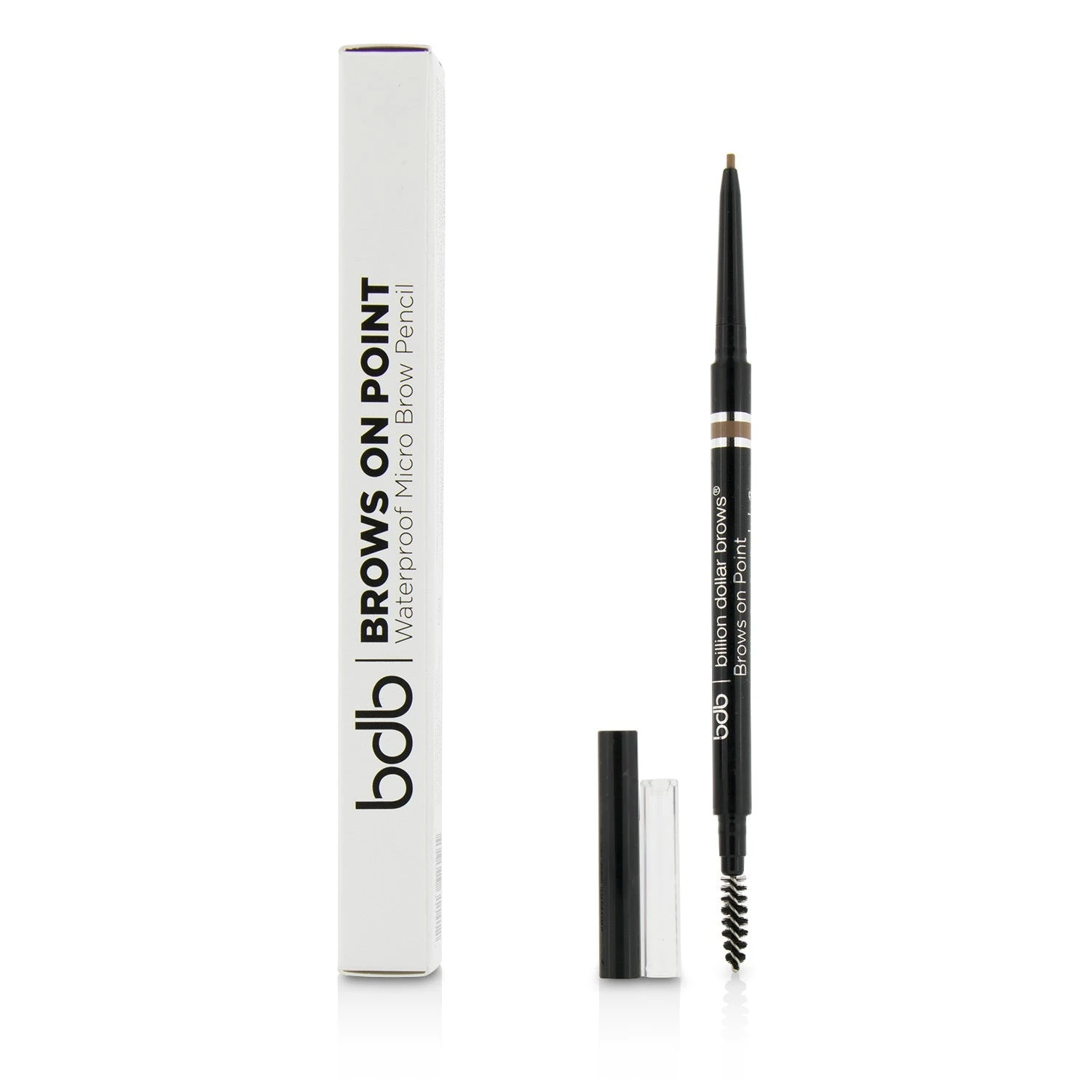 Billion Dollar Brows Brows On Point Waterproof Micro Brow Pencil - Light Brown 0.045g/0.002oz 3 Billion Dollar Brows Brows On Point Waterproof Micro Brow Pencil - Light Brown 0.045g/0.002oz