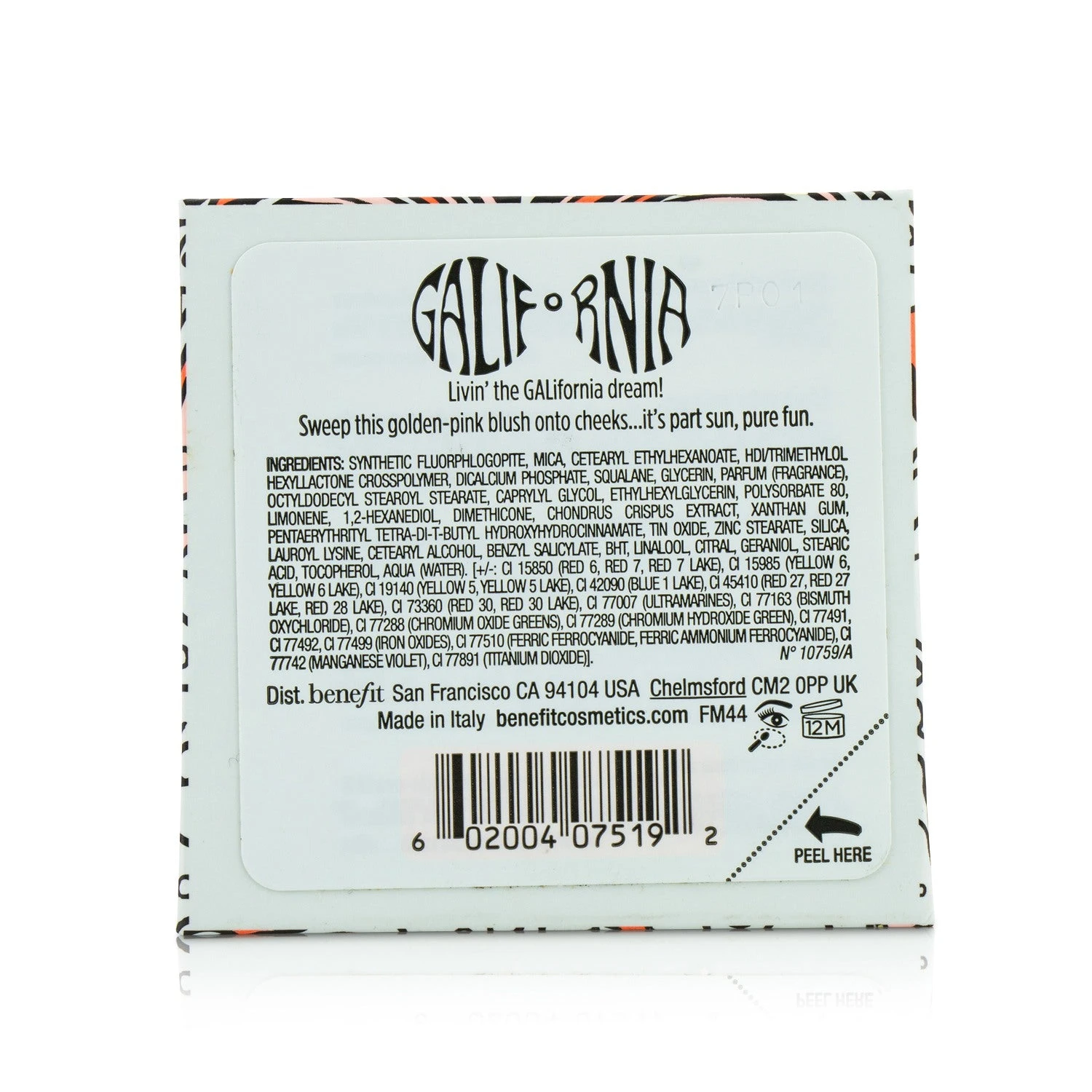 Benefit Galifornia Powder Blush 5g/0.17oz 5 Benefit Galifornia Powder Blush 5g/0.17oz - Image 3