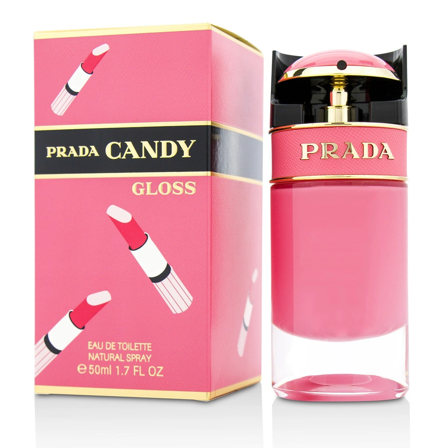 Prada Candy Gloss Eau De Toilette Spray 50ml/1.7oz 3 Prada Candy Gloss Eau De Toilette Spray 50ml/1.7oz