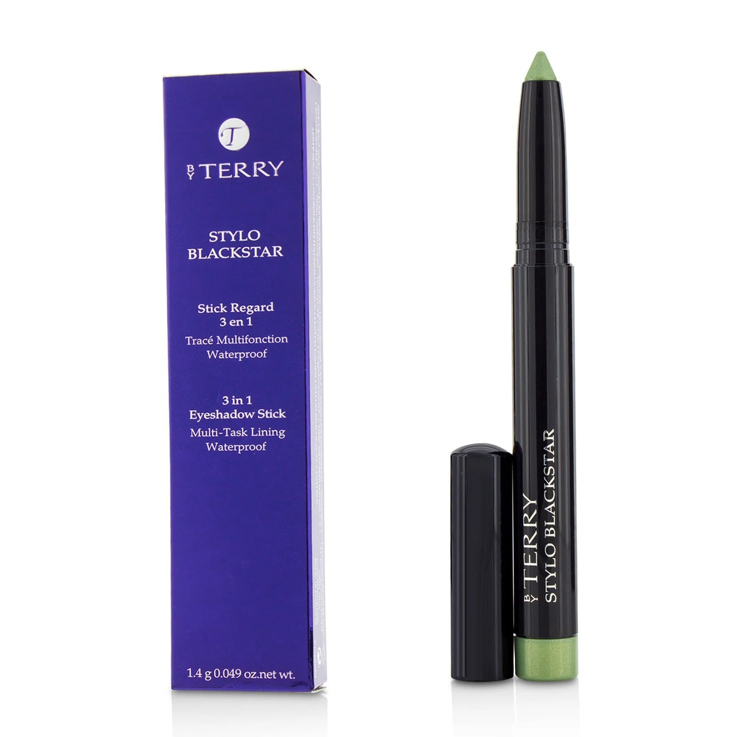 By Terry Stylo Blackstar 3 In 1 Waterproof Eyeshadow Stick - # 8 Aqua Mint 1.4g/0.049oz 3 By Terry Stylo Blackstar 3 In 1 Waterproof Eyeshadow Stick - # 8 Aqua Mint 1.4g/0.049oz