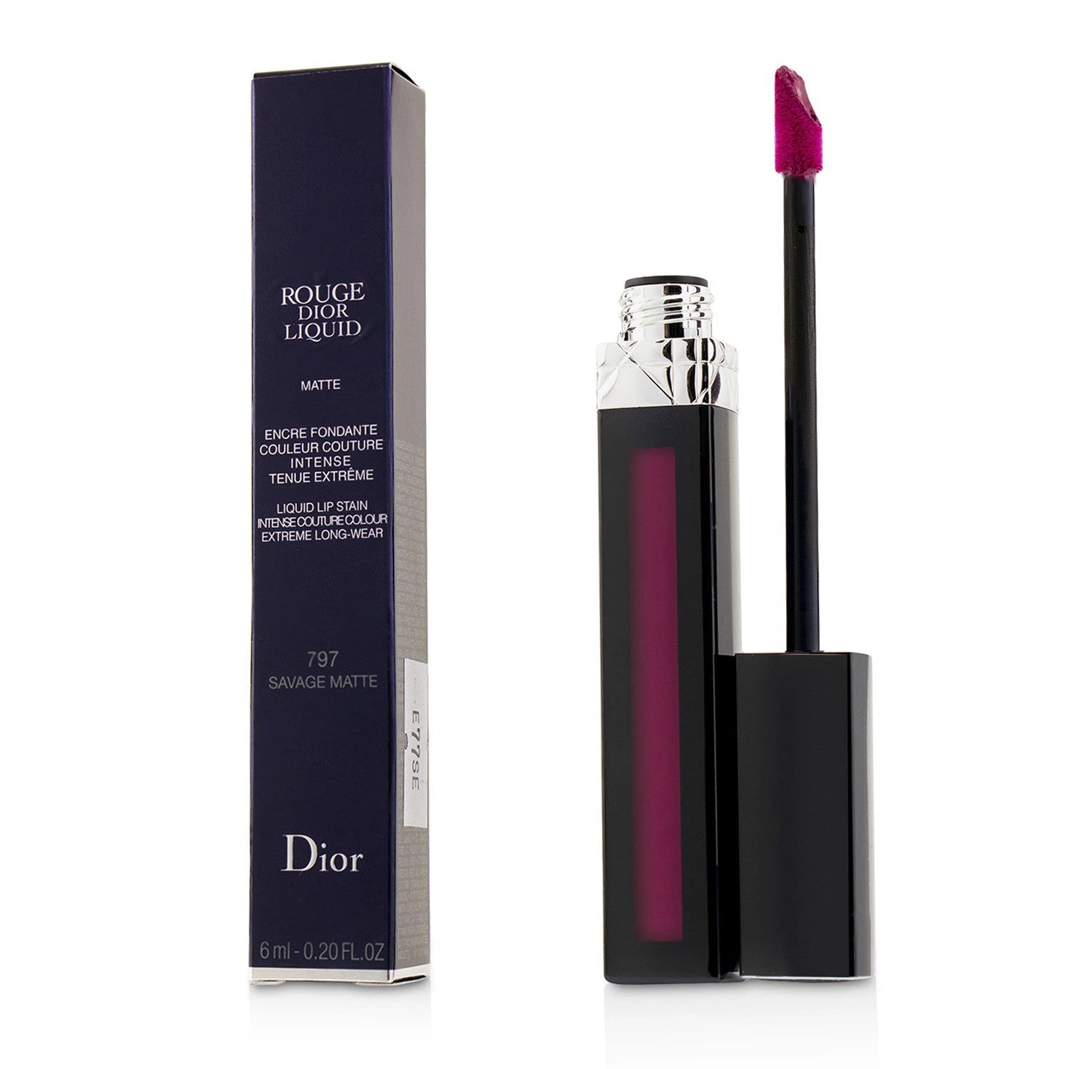 Christian Dior Rouge Dior Liquid Lip Stain - # 442 Impetuous Satin (Pink Vermillion) 6ml/0.2oz 8 Christian Dior Rouge Dior Liquid Lip Stain - # 442 Impetuous Satin (Pink Vermillion) 6ml/0.2oz - Image 6