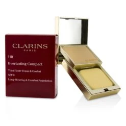Clarins Everlasting Compact Foundation SPF 9 - # 105 Nude (Unboxed) 10g/0.3oz 32 Clarins Everlasting Compact Foundation SPF 9 - # 105 Nude (Unboxed) 10g/0.3oz -Fresh Beauty Store 21881280302 e54eba88 e969 4cc2 be31 514768d7e7f8
