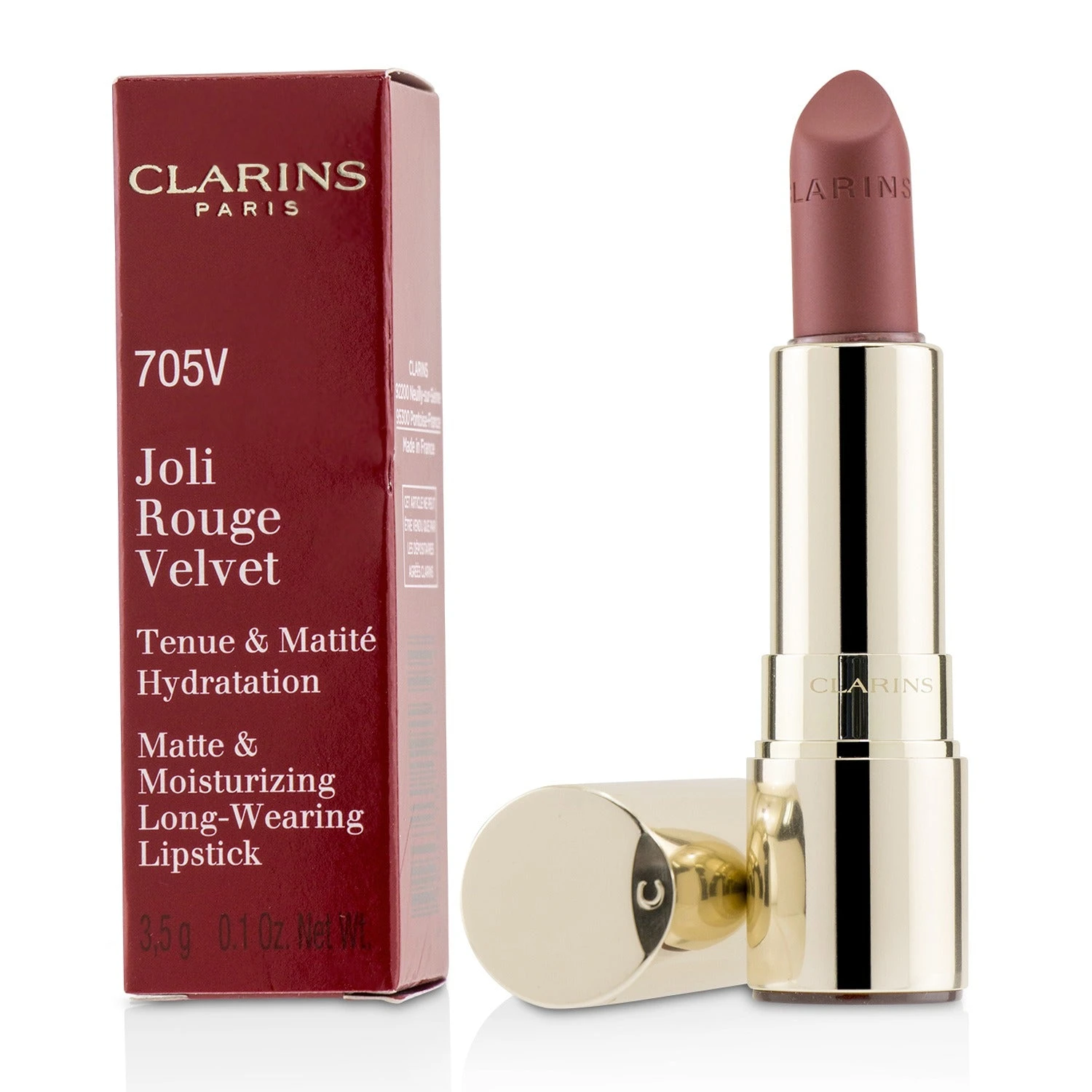 Clarins Joli Rouge Velvet (Matte & Moisturizing Long Wearing Lipstick) - # 757V Nude Brick 3.5g/0.1oz 16 Clarins Joli Rouge Velvet (Matte & Moisturizing Long Wearing Lipstick) - # 757V Nude Brick 3.5g/0.1oz - Image 14