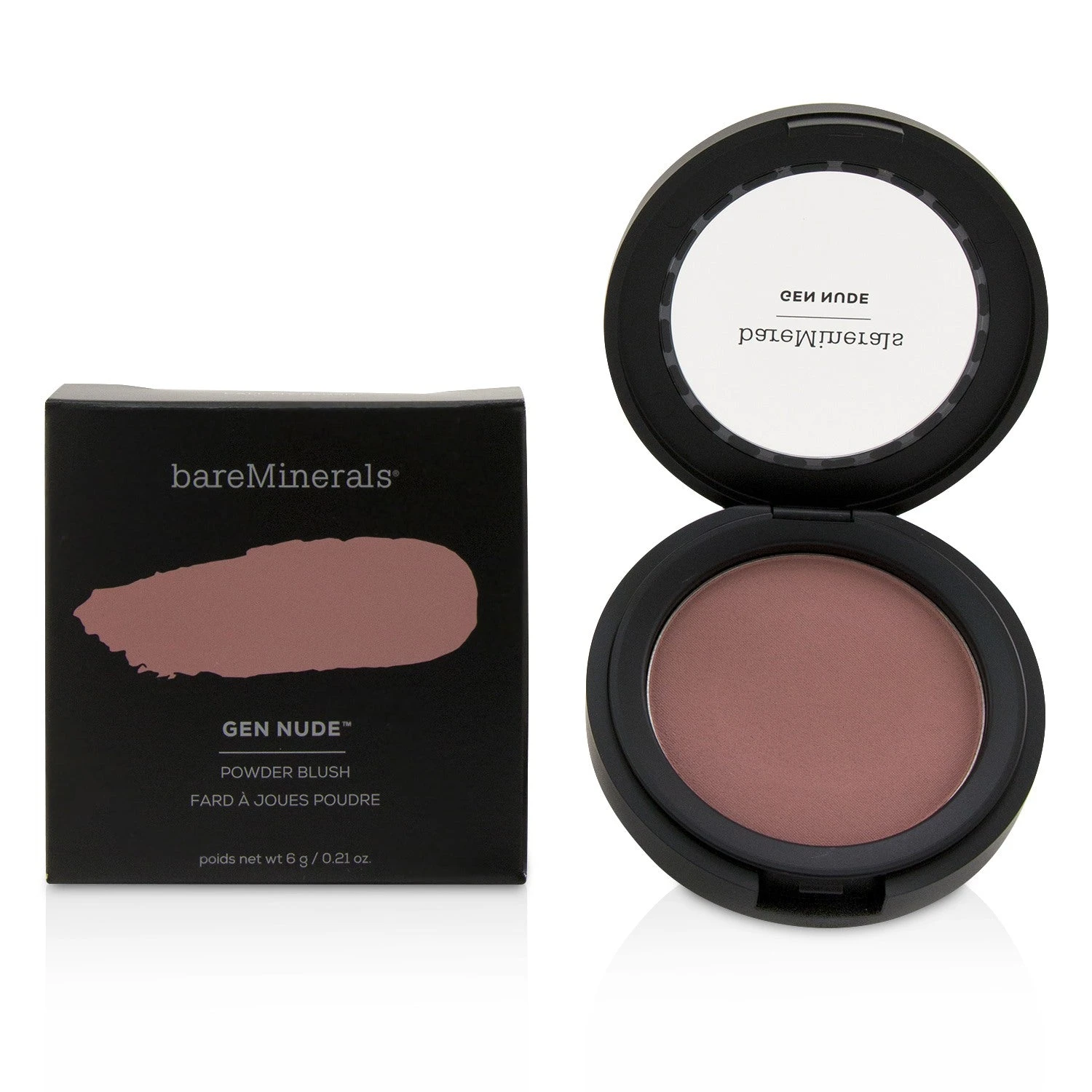 BareMinerals Gen Nude Powder Blush - # Call My Blush 6g/0.21oz 3 BareMinerals Gen Nude Powder Blush - # Call My Blush 6g/0.21oz