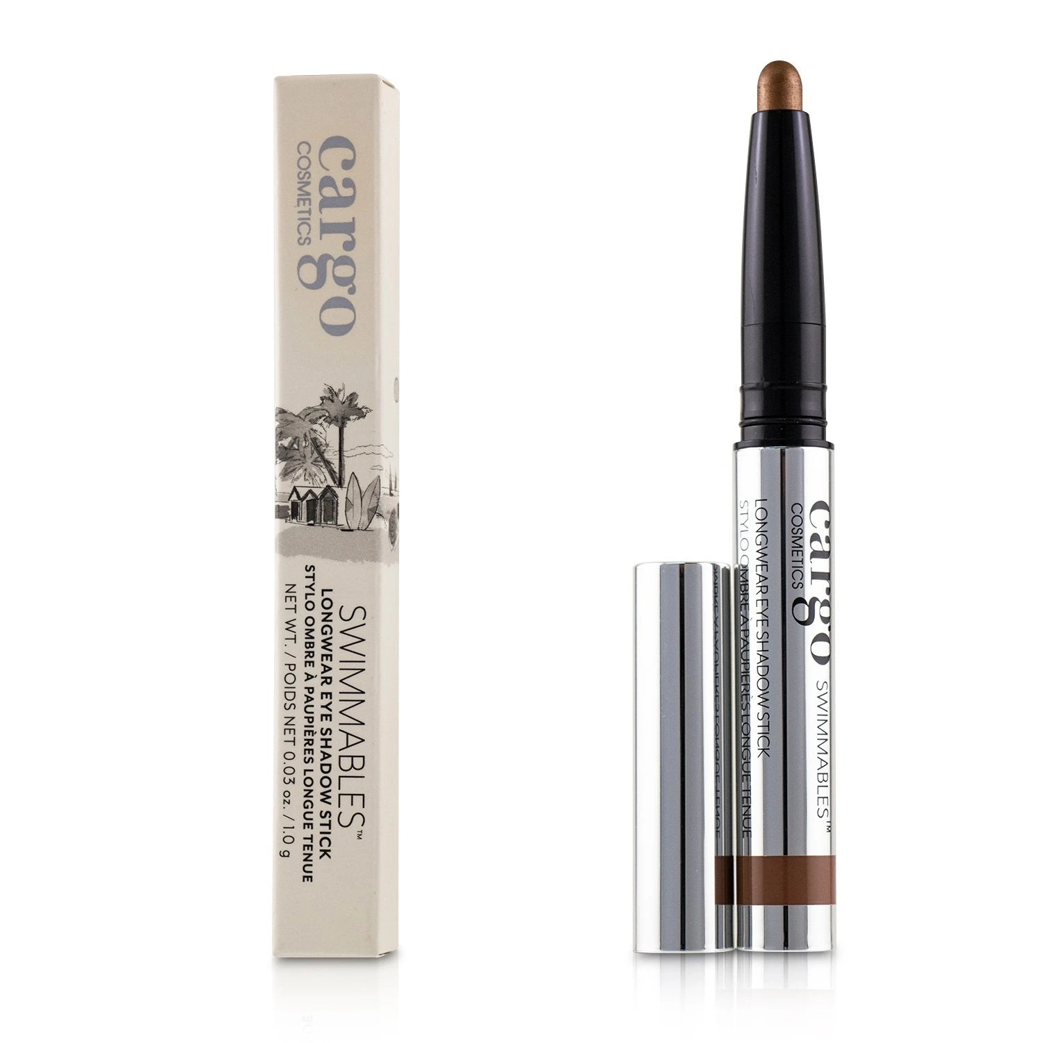 Cargo Swimmables Longwear Eye Shadow Stick - # Glacier Bay 1g/0.03oz 7 Cargo Swimmables Longwear Eye Shadow Stick - # Glacier Bay 1g/0.03oz - Image 5