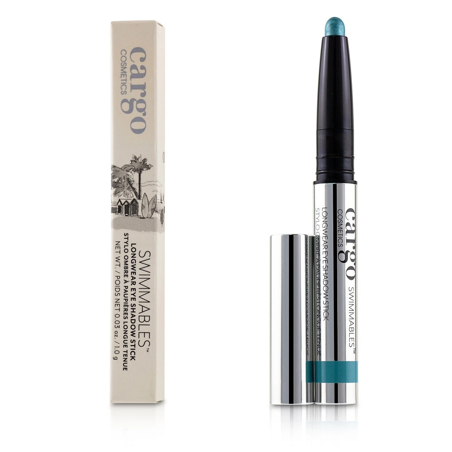 Cargo Swimmables Longwear Eye Shadow Stick - # Glacier Bay 1g/0.03oz 10 Cargo Swimmables Longwear Eye Shadow Stick - # Glacier Bay 1g/0.03oz - Image 8