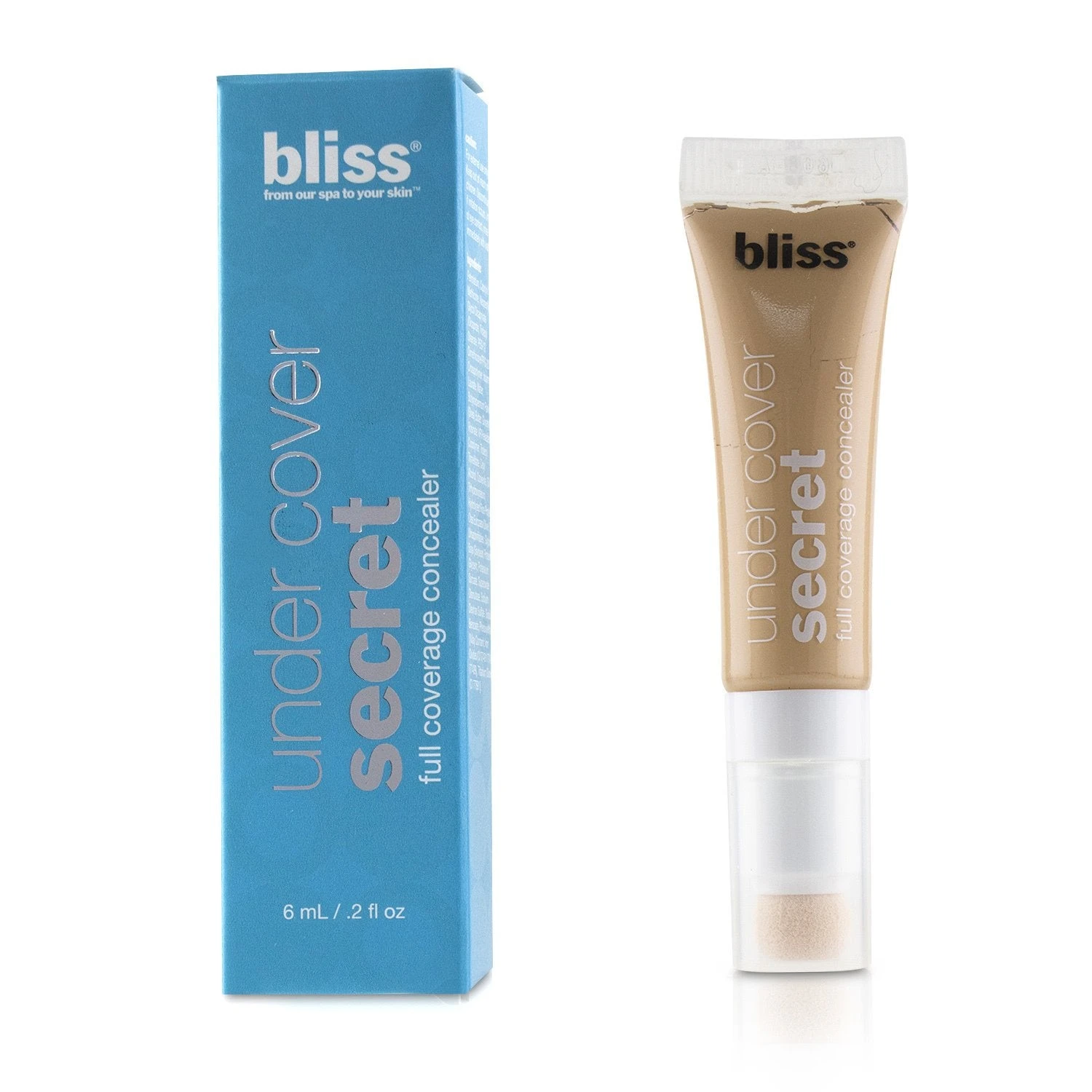 Bliss Under Cover Secret Full Coverage Concealer - # Almond 6ml/0.2oz 4 Bliss Under Cover Secret Full Coverage Concealer - # Almond 6ml/0.2oz - Image 2