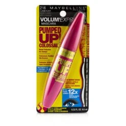 Maybelline Volum' Express Pumped Up Colossal Waterproof Mascara - # Black 9.5ml/0.32oz