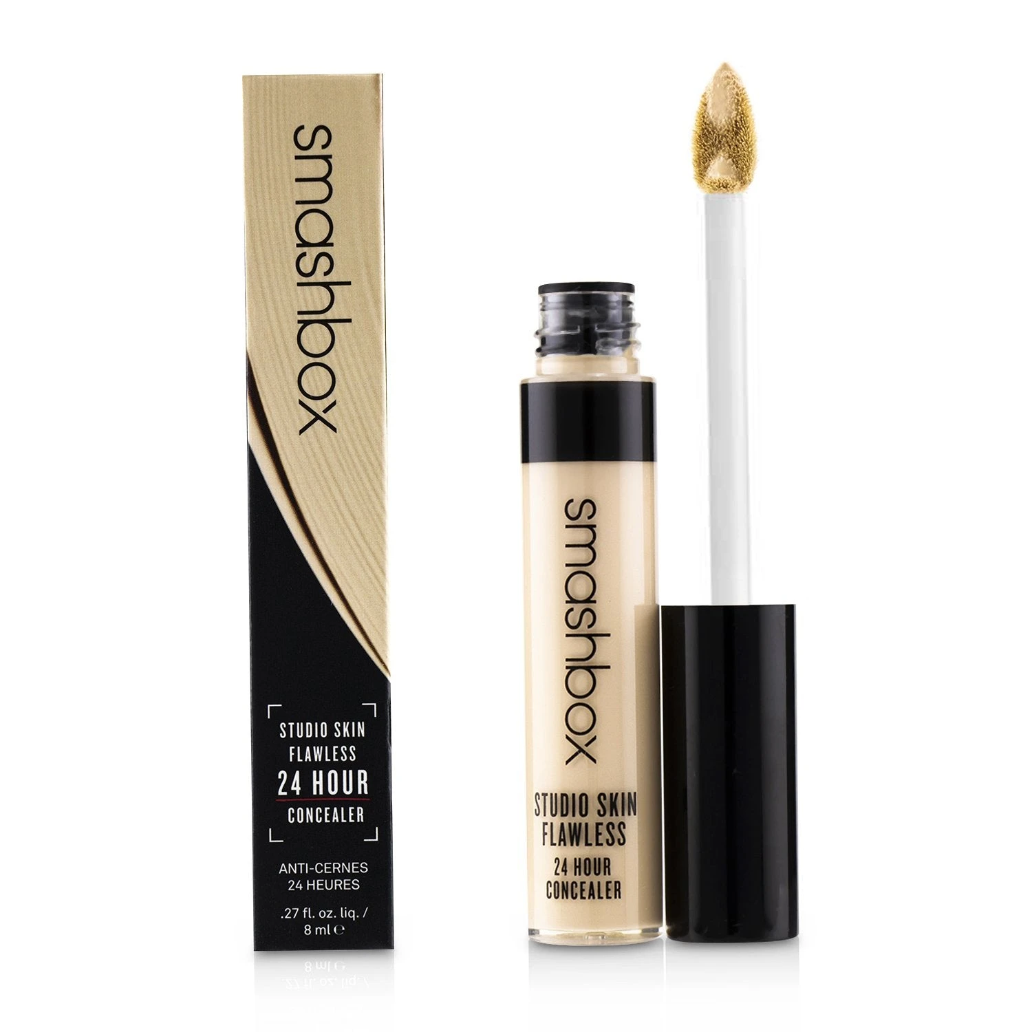 Smashbox Studio Skin Flawless 24 Hour Concealer - # Light Warm Golden 8ml/0.27oz 13 Smashbox Studio Skin Flawless 24 Hour Concealer - # Light Warm Golden 8ml/0.27oz - Image 11