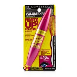 Maybelline Volum' Express Pumped Up Colossal Mascara - # 214 Glam Black 9.7ml/0.33oz