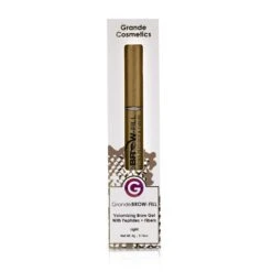Grande Cosmetics (GrandeLash) GrandeBrow Fill Volumizing Brow Gel - # Dark 4g/0.14oz -Fresh Beauty Store 24247056502 1