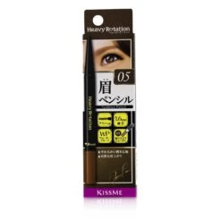 KISS ME Heavy Rotation Eyebrow Pencil - # 05 Light Brown 0.09g/0.003oz -Fresh Beauty Store 24343677202 1 28c877fe 1400 494f 9398 eaabab2a75ad