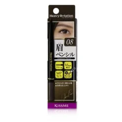 KISS ME Heavy Rotation Eyebrow Pencil - # 04 Natural Brown 0.09g/0.003oz 26 KISS ME Heavy Rotation Eyebrow Pencil - # 04 Natural Brown 0.09g/0.003oz -Fresh Beauty Store 24343777202 1