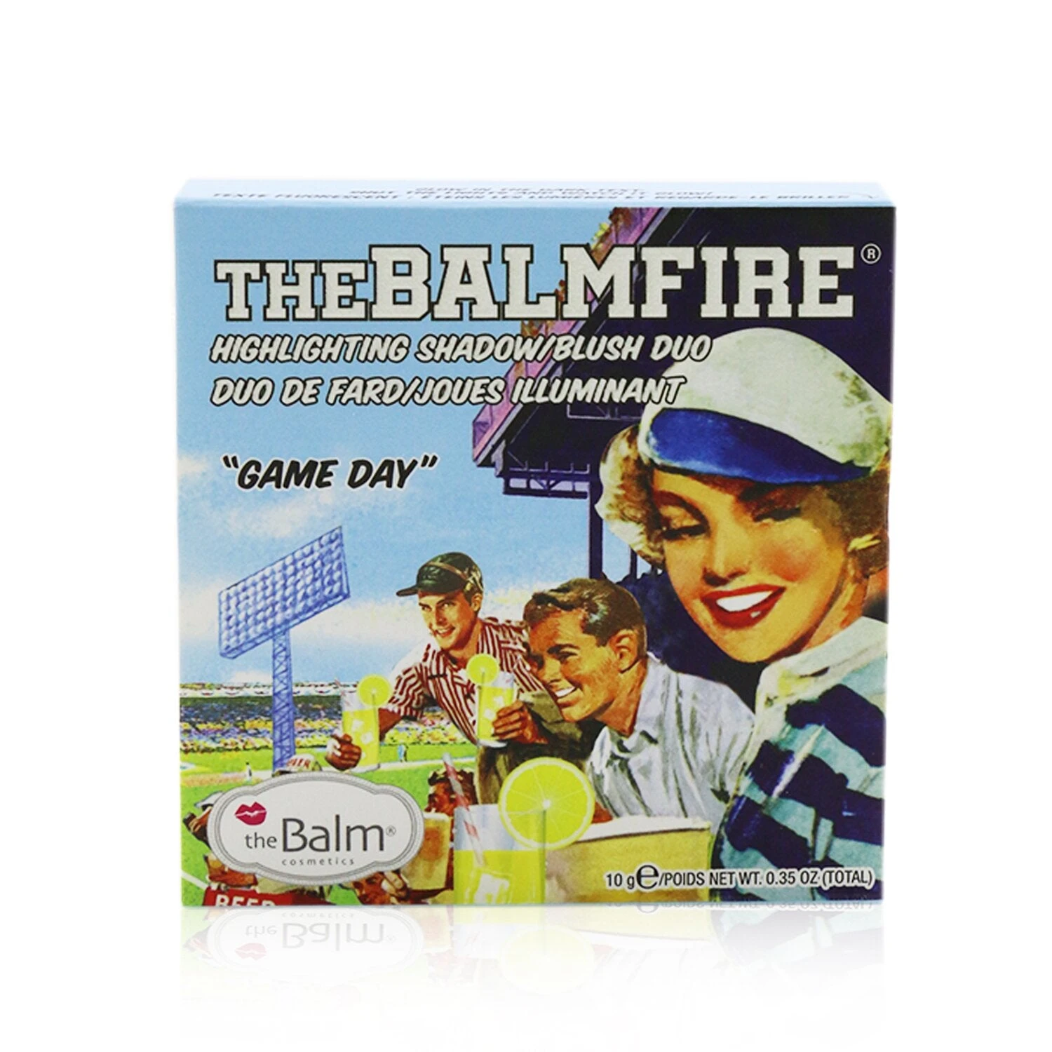 TheBalm Thebalmfire (Highlighting Shadow/Blush Duo) - # Game Day 10g/0.35oz 4 TheBalm Thebalmfire (Highlighting Shadow/Blush Duo) - # Game Day 10g/0.35oz - Image 2