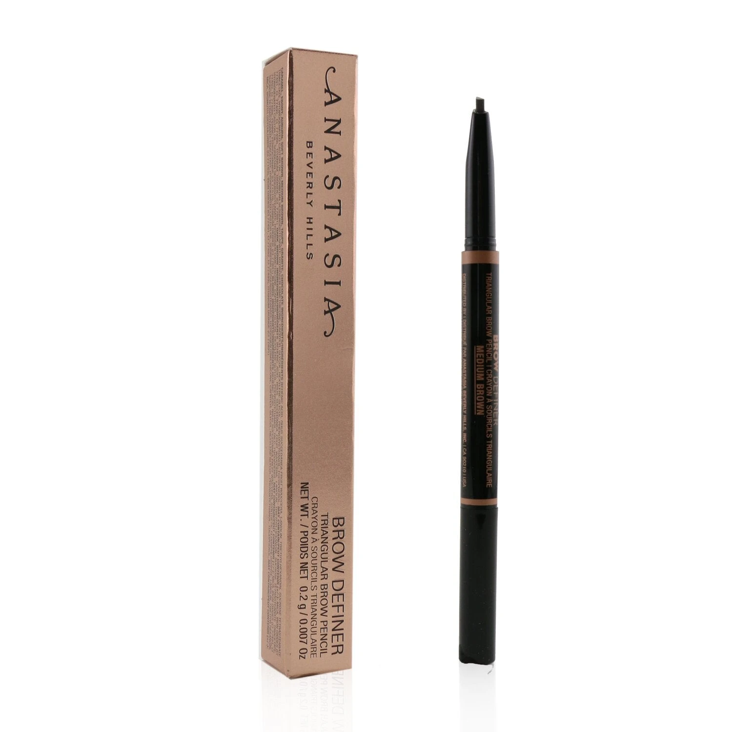 Anastasia Beverly Hills Brow Definer Triangular Brow Pencil - # Medium Brown 0.2g/0.007oz 3 Anastasia Beverly Hills Brow Definer Triangular Brow Pencil - # Medium Brown 0.2g/0.007oz