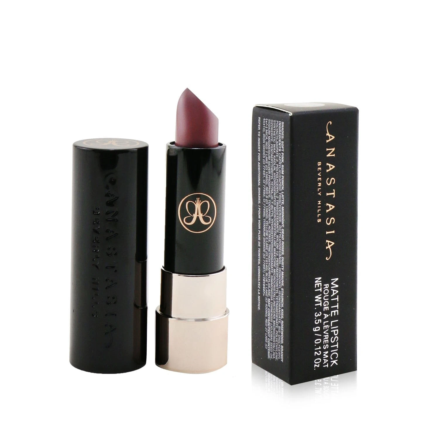 Anastasia Beverly Hills Matte Lipstick - # Rosewood (Cherrywood) 3.5g/0.12oz 7 Anastasia Beverly Hills Matte Lipstick - # Rosewood (Cherrywood) 3.5g/0.12oz - Image 5
