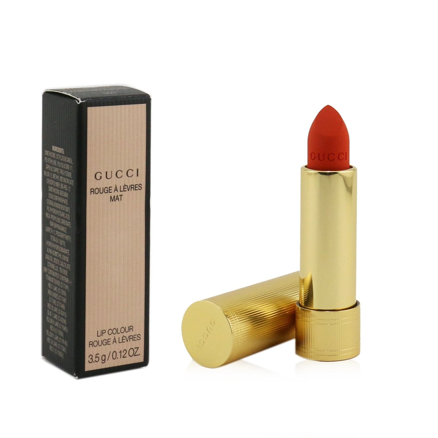 Gucci Rouge A Levres Mat Lip Colour - # 302 Agatha Orange 3.5g/0.12oz 8 Gucci Rouge A Levres Mat Lip Colour - # 302 Agatha Orange 3.5g/0.12oz - Image 6