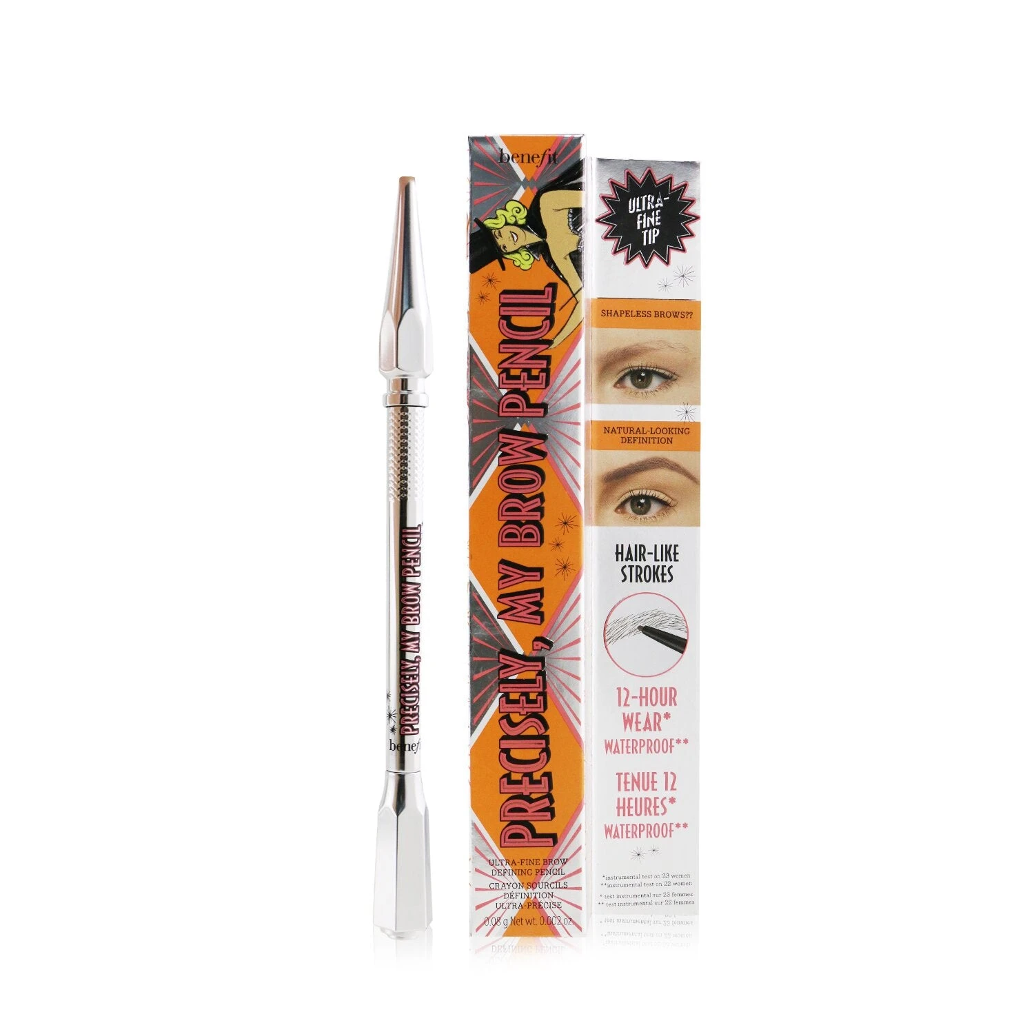 Benefit Precisely My Brow Pencil (Ultra Fine Brow Defining Pencil) - # 3.5 (Neutral Medium Brown) 0.08g/0.002oz 4 Benefit Precisely My Brow Pencil (Ultra Fine Brow Defining Pencil) - # 3.5 (Neutral Medium Brown) 0.08g/0.002oz - Image 2