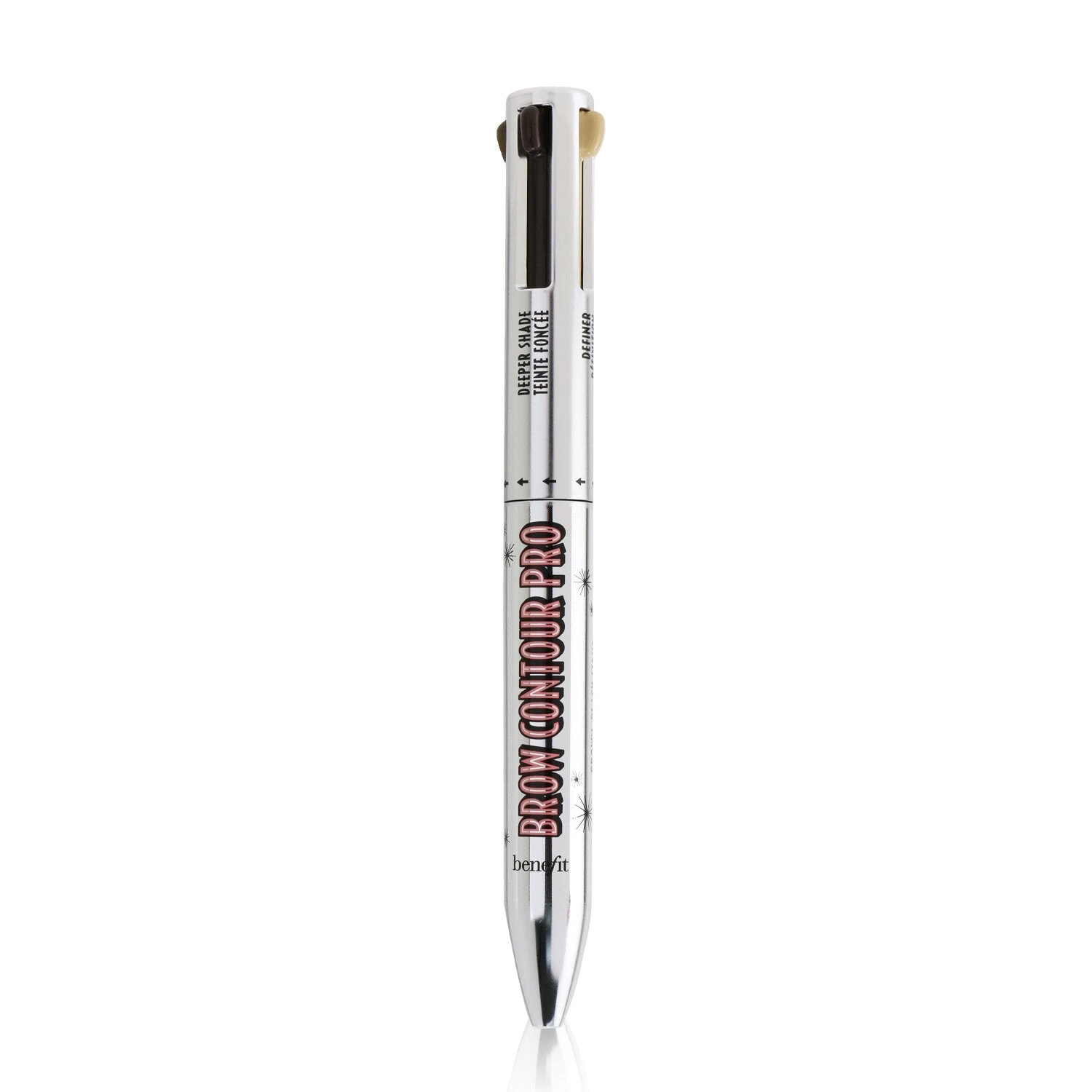 Benefit Brow Contour Pro 4 In 1 Defining & Highlighting Brow Pencil - # Medium (Brown) 4x0.1g/0.003oz 3 Benefit Brow Contour Pro 4 In 1 Defining & Highlighting Brow Pencil - # Medium (Brown) 4x0.1g/0.003oz
