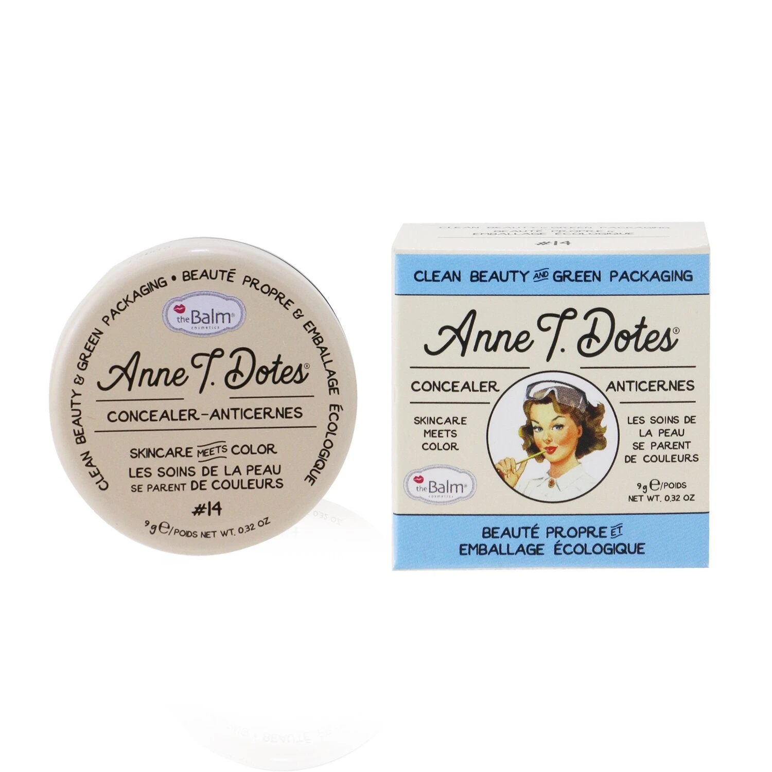 TheBalm Anne T. Dotes Concealer - # 14 9g/0.32oz 4 TheBalm Anne T. Dotes Concealer - # 14 9g/0.32oz - Image 2