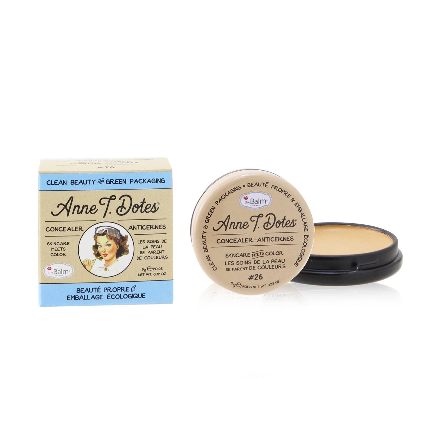 TheBalm Anne T. Dotes Concealer - # 14 9g/0.32oz 10 TheBalm Anne T. Dotes Concealer - # 14 9g/0.32oz - Image 8