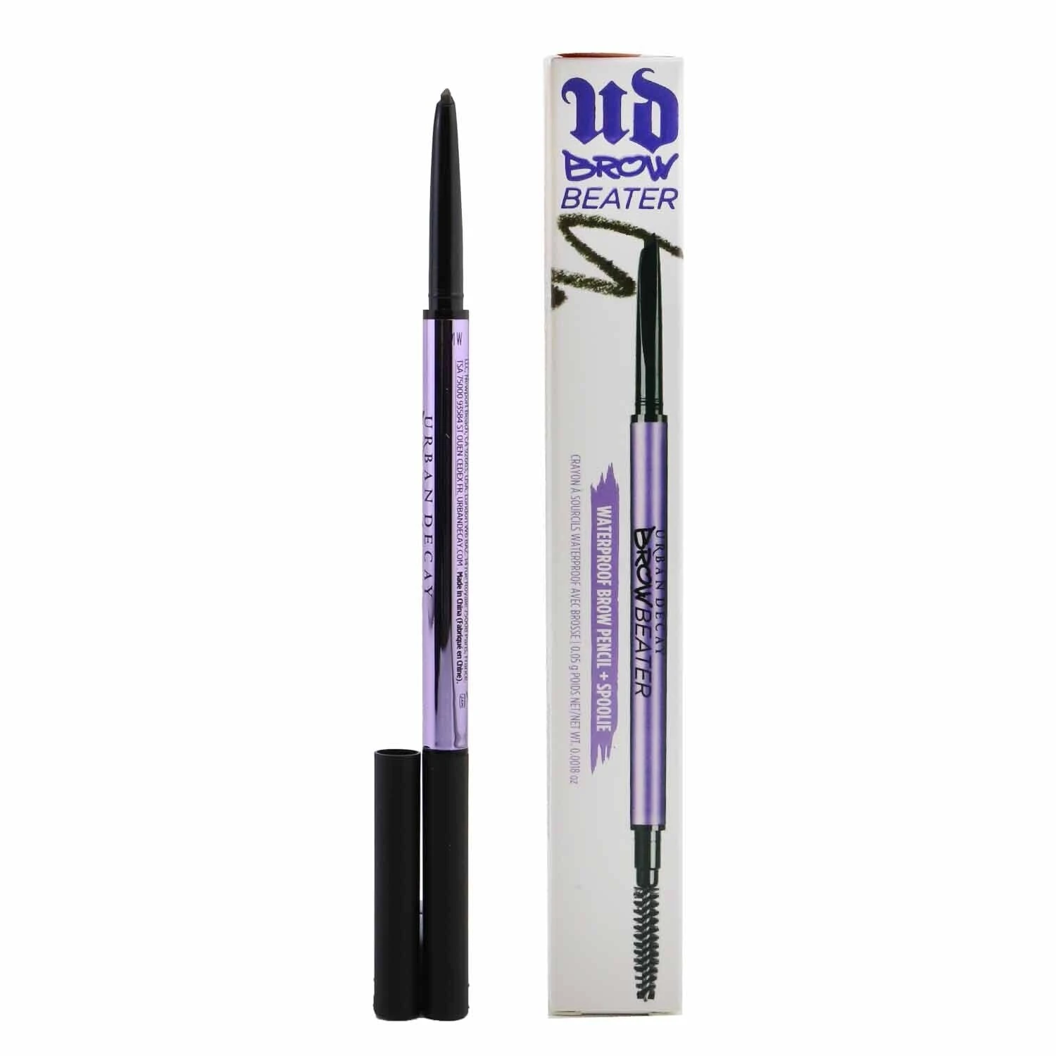 Urban Decay Brow Beater Waterproof Brow Pencil + Spoolie - # Brown Sugar (Soft Medium Brown) 0.05g/0.0018oz 10 Urban Decay Brow Beater Waterproof Brow Pencil + Spoolie - # Brown Sugar (Soft Medium Brown) 0.05g/0.0018oz - Image 8