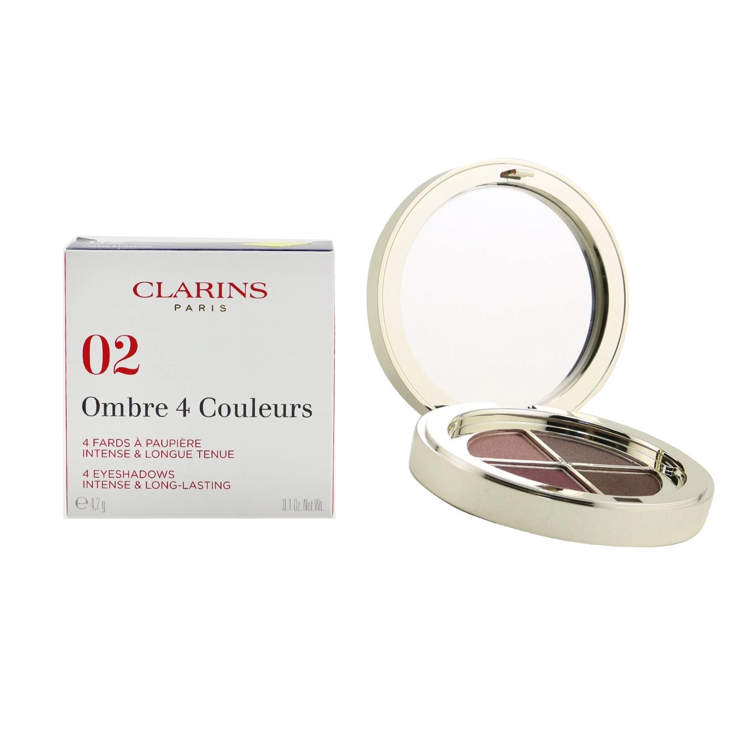 Clarins Ombre 4 Couleurs Eyeshadow - # 03 Flame Gradation 4.2g/0.1oz 10 Clarins Ombre 4 Couleurs Eyeshadow - # 03 Flame Gradation 4.2g/0.1oz - Image 8