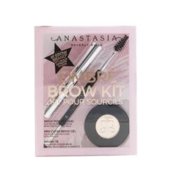 Anastasia Beverly Hills Ombre Brow Kit (Brow Powder Duo + Mini Clear Brow Gel + Brush 7B) - # Dark Brown 3pcs -Fresh Beauty Store 26074068814