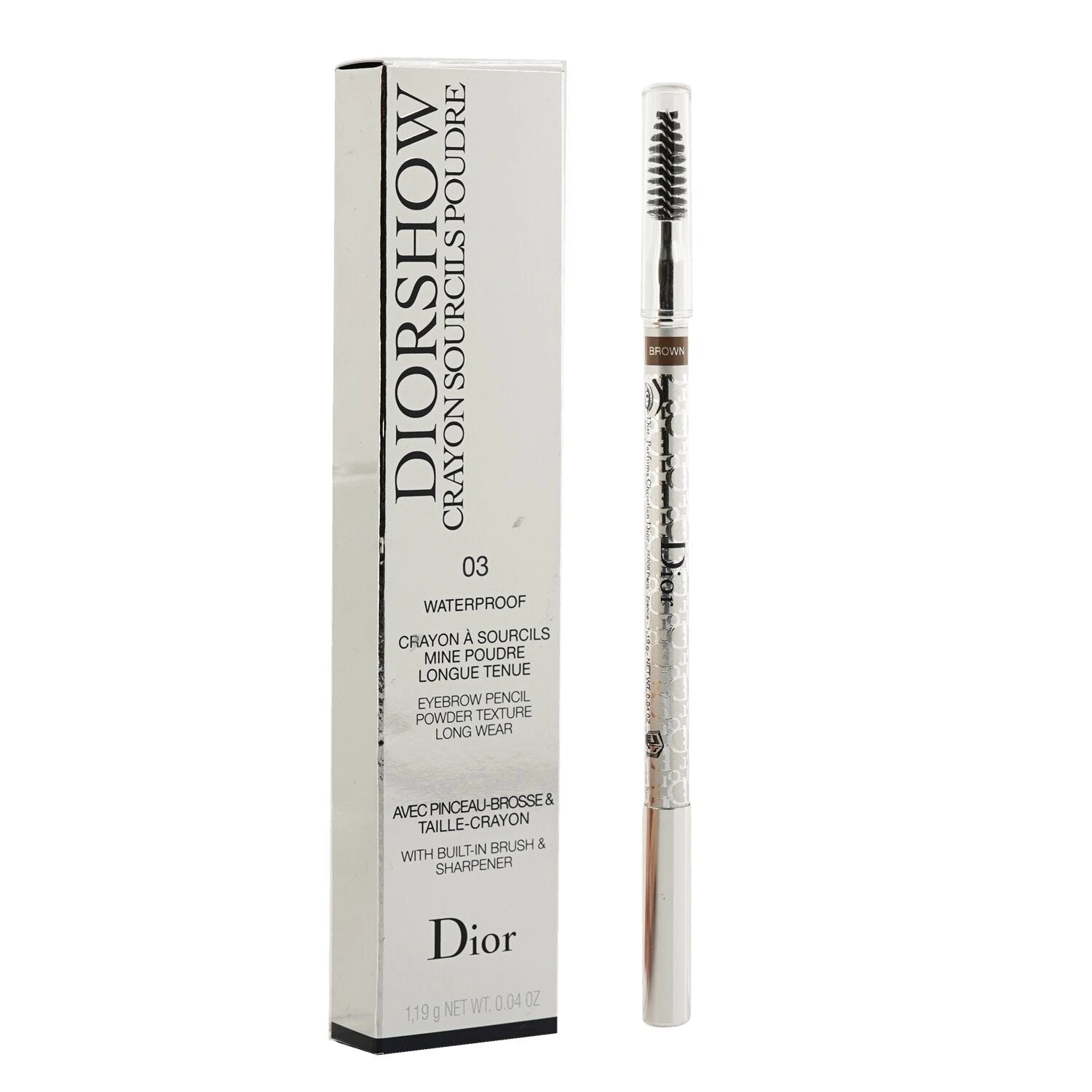 Christian Dior Diorshow Waterproof Crayon Sourcils Poudre - # 01 Blond 1.19g/0.04oz 10 Christian Dior Diorshow Waterproof Crayon Sourcils Poudre - # 01 Blond 1.19g/0.04oz - Image 8