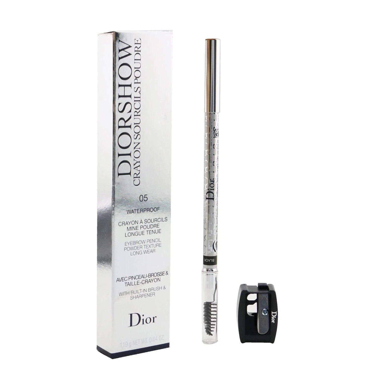 Christian Dior Diorshow Waterproof Crayon Sourcils Poudre - # 032 Dark Brown 1.19g/0.04oz 13 Christian Dior Diorshow Waterproof Crayon Sourcils Poudre - # 032 Dark Brown 1.19g/0.04oz - Image 11
