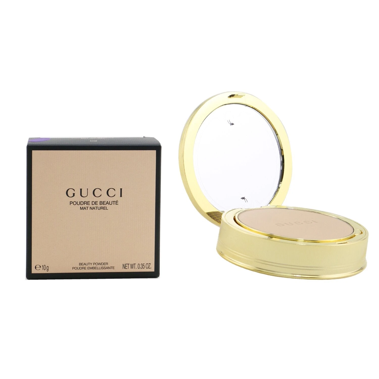 Gucci Poudre De Beaute Mat Naturel Face Powder - # 01 10g/0.35oz 8 Gucci Poudre De Beaute Mat Naturel Face Powder - # 01 10g/0.35oz - Image 6