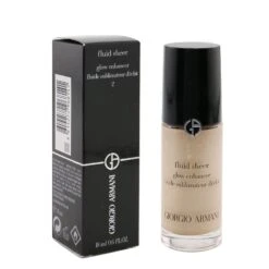 Giorgio Armani Fluid Sheer Glow Enhancer (Mini) - # 01 Nude Glow 18ml/0.6oz -Fresh Beauty Store 26626431022 1