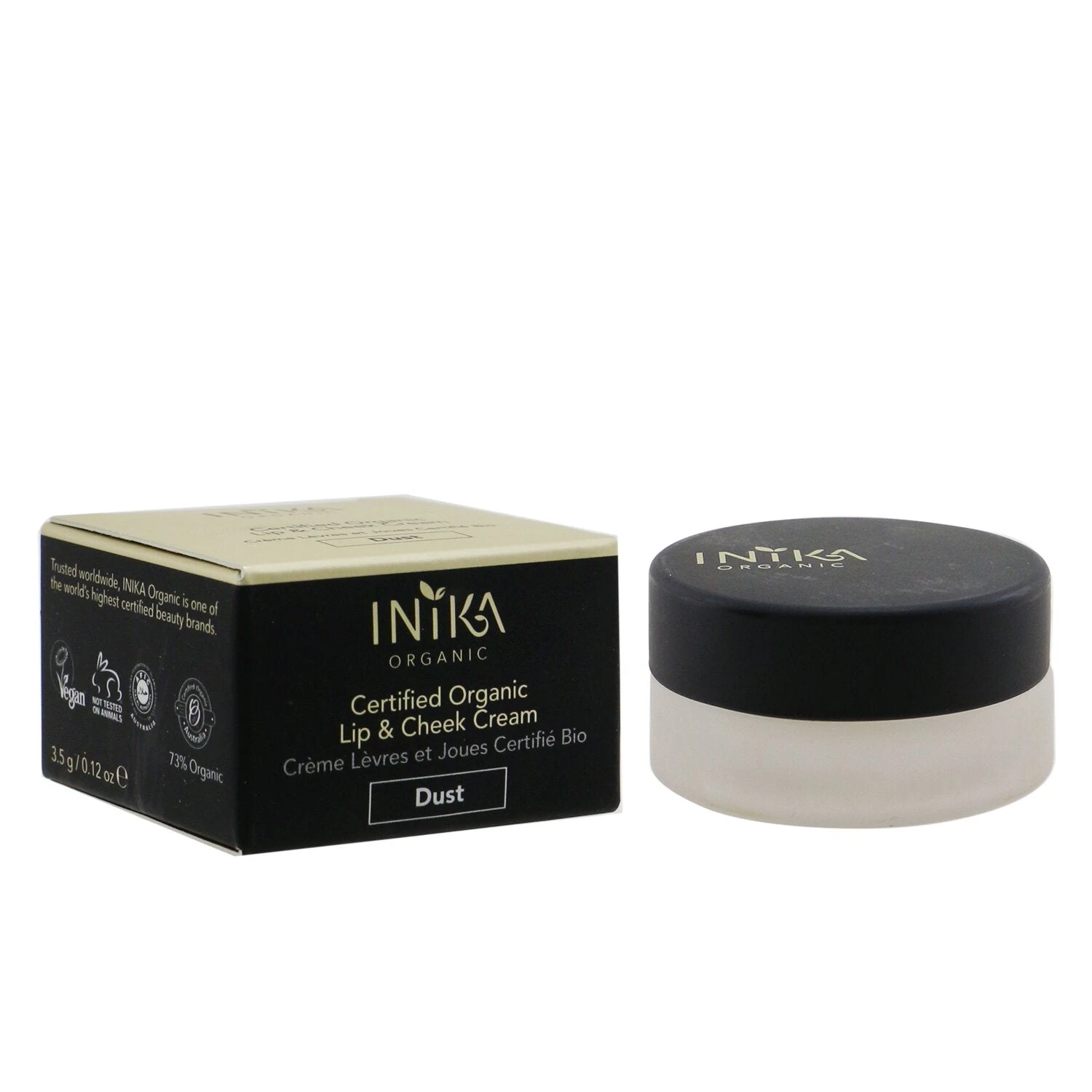 INIKA Organic Certified Organic Lip & Cheek Cream - # Morning 3.5g/0.12oz 7 INIKA Organic Certified Organic Lip & Cheek Cream - # Morning 3.5g/0.12oz - Image 5