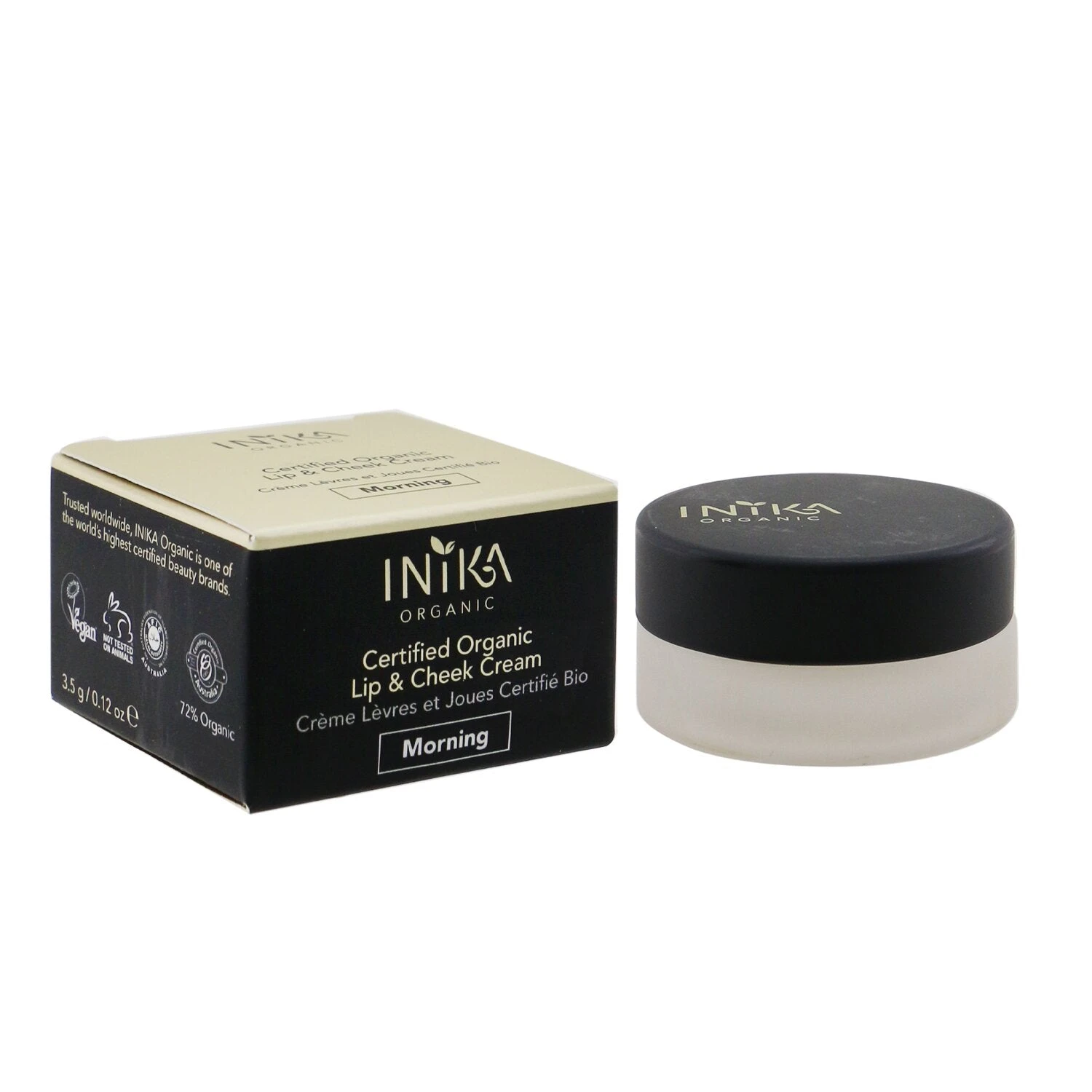 INIKA Organic Certified Organic Lip & Cheek Cream - # Morning 3.5g/0.12oz 4 INIKA Organic Certified Organic Lip & Cheek Cream - # Morning 3.5g/0.12oz - Image 2